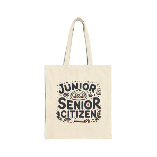 Junior Senior Citizen Tote Bag