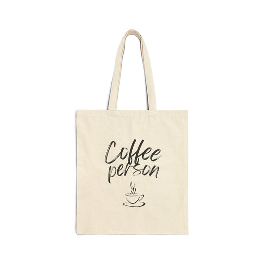 Coffee Person Tote Bag